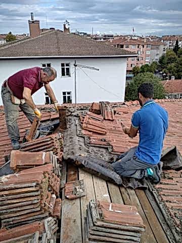 kiremit çatı aktarma ustası